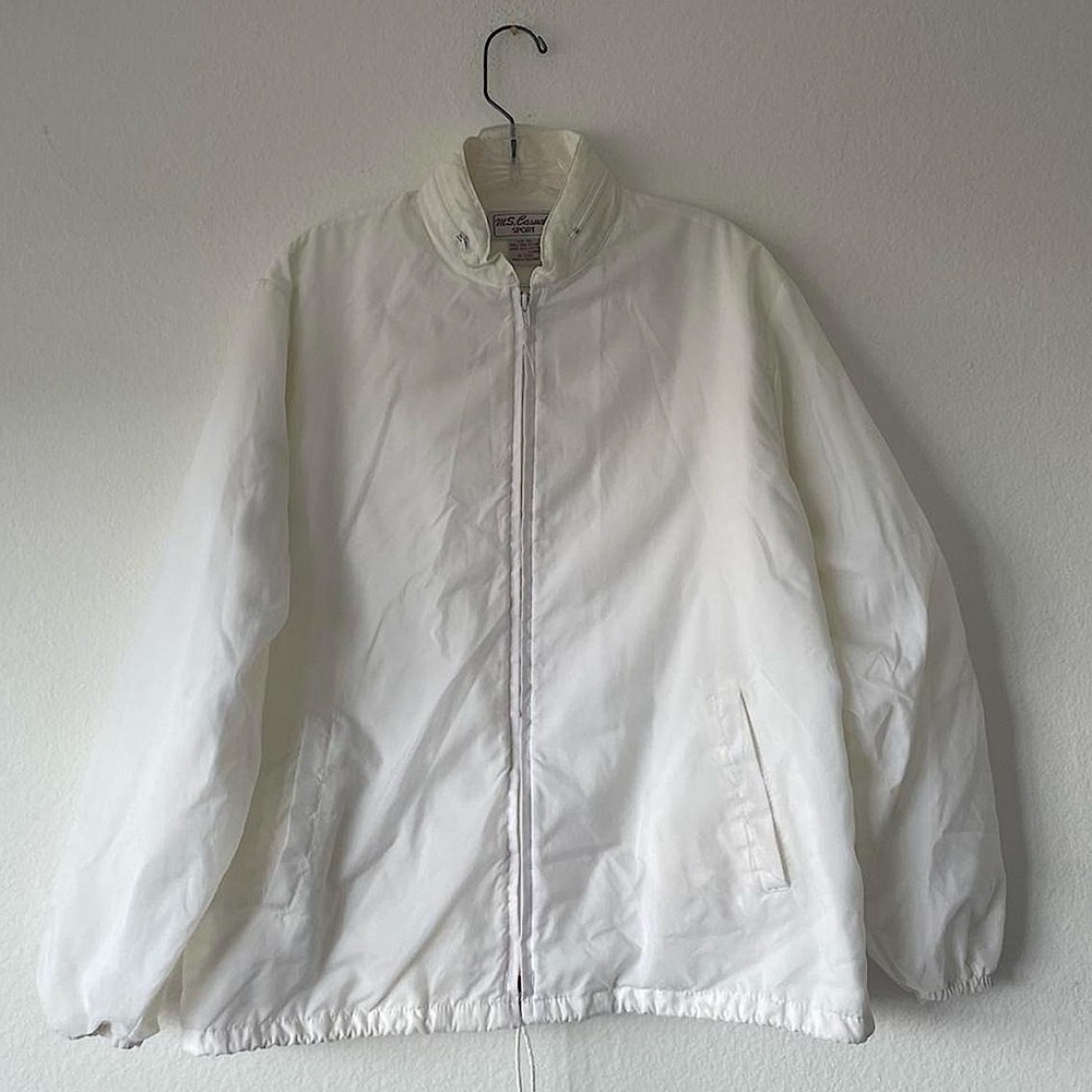 Vintage white ski jacket